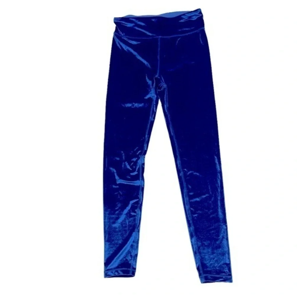 NWT $55 Athleta Girl Velvet like leggings size XXL